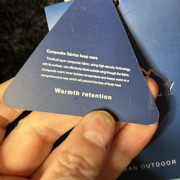 Men’s Medium Pooluly Faux Fur Lined Winter Jacket NWT - Picture 6 of 14